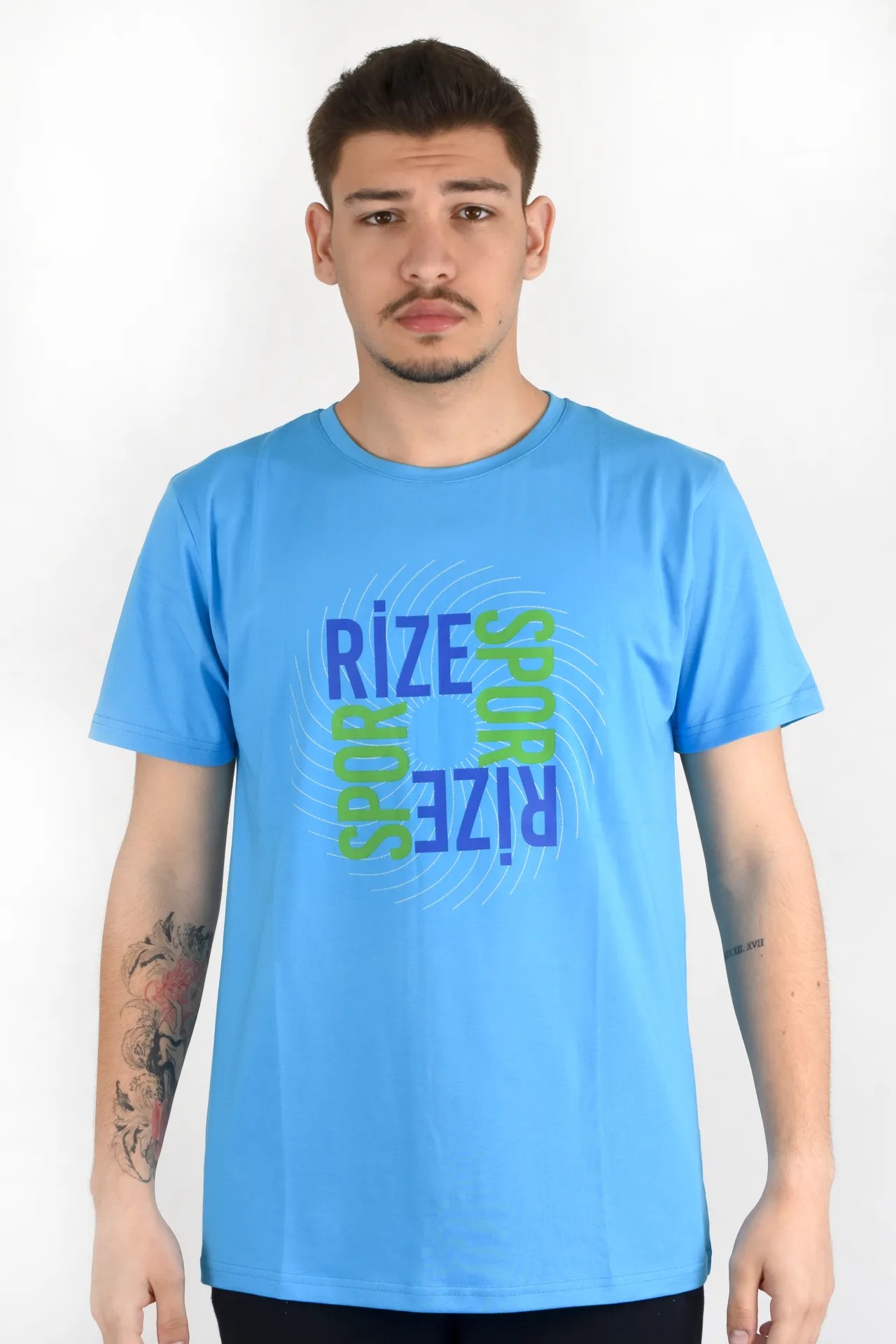 RİZESPOR TSHIRT (MAVİ RİZESPOR BASKILI)