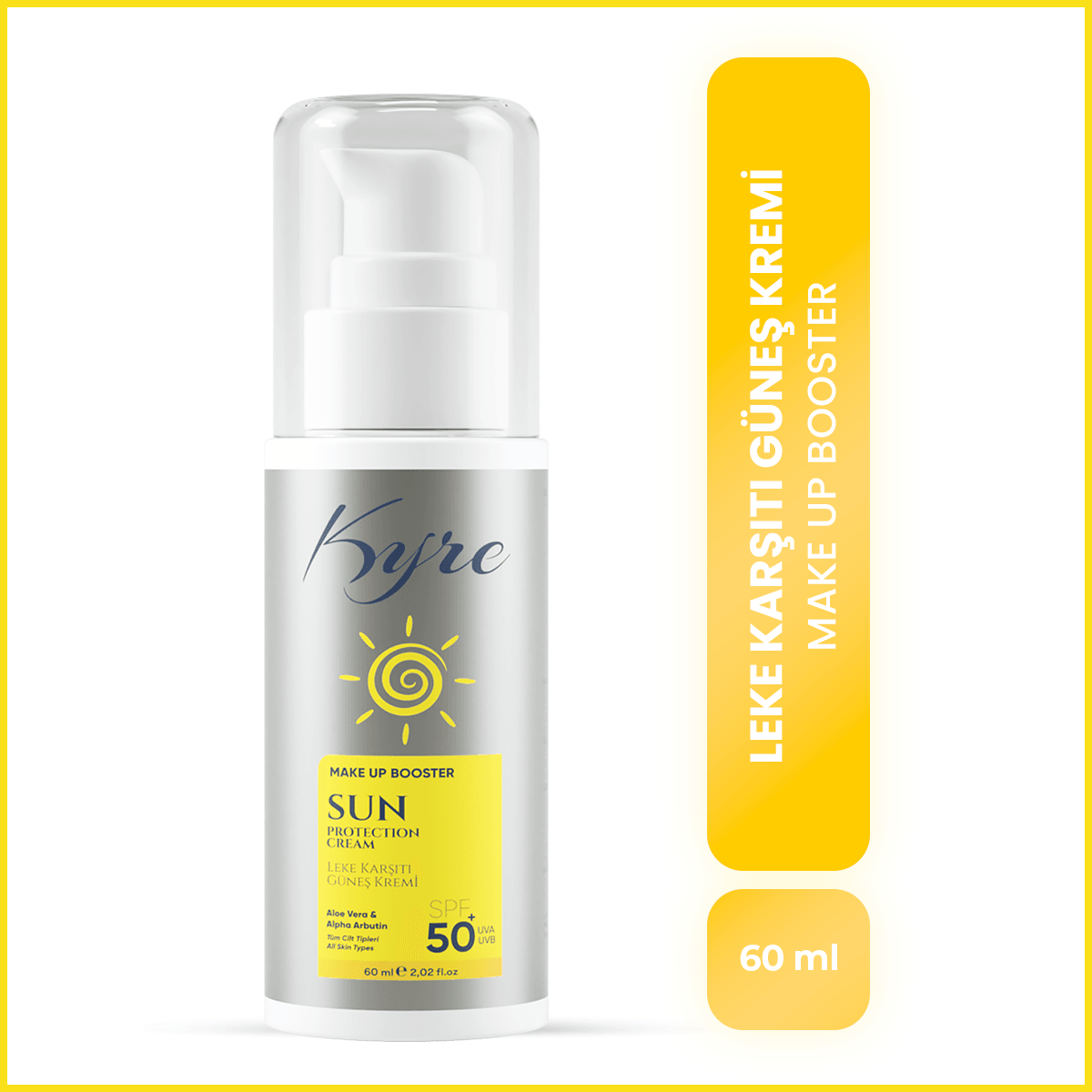Leke Karşıtı Güneş Kremi & Makyaj Bazı 60 ML image