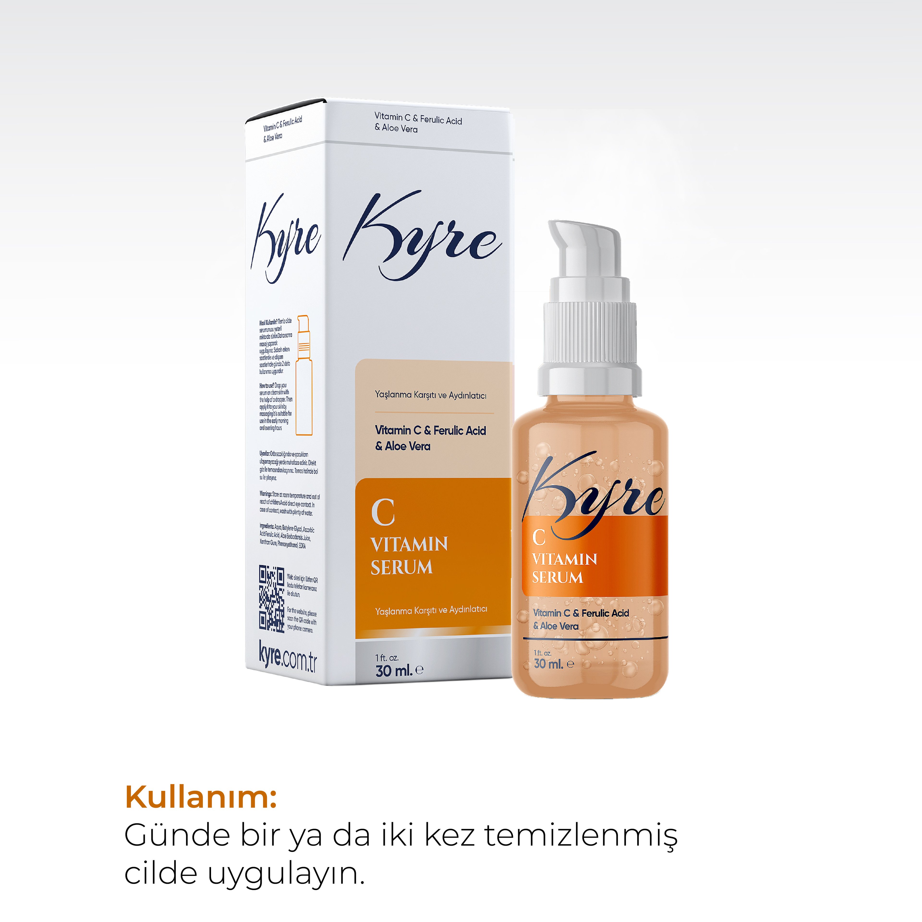 Aydınlatıcı C Vitamin Serum 30 ML