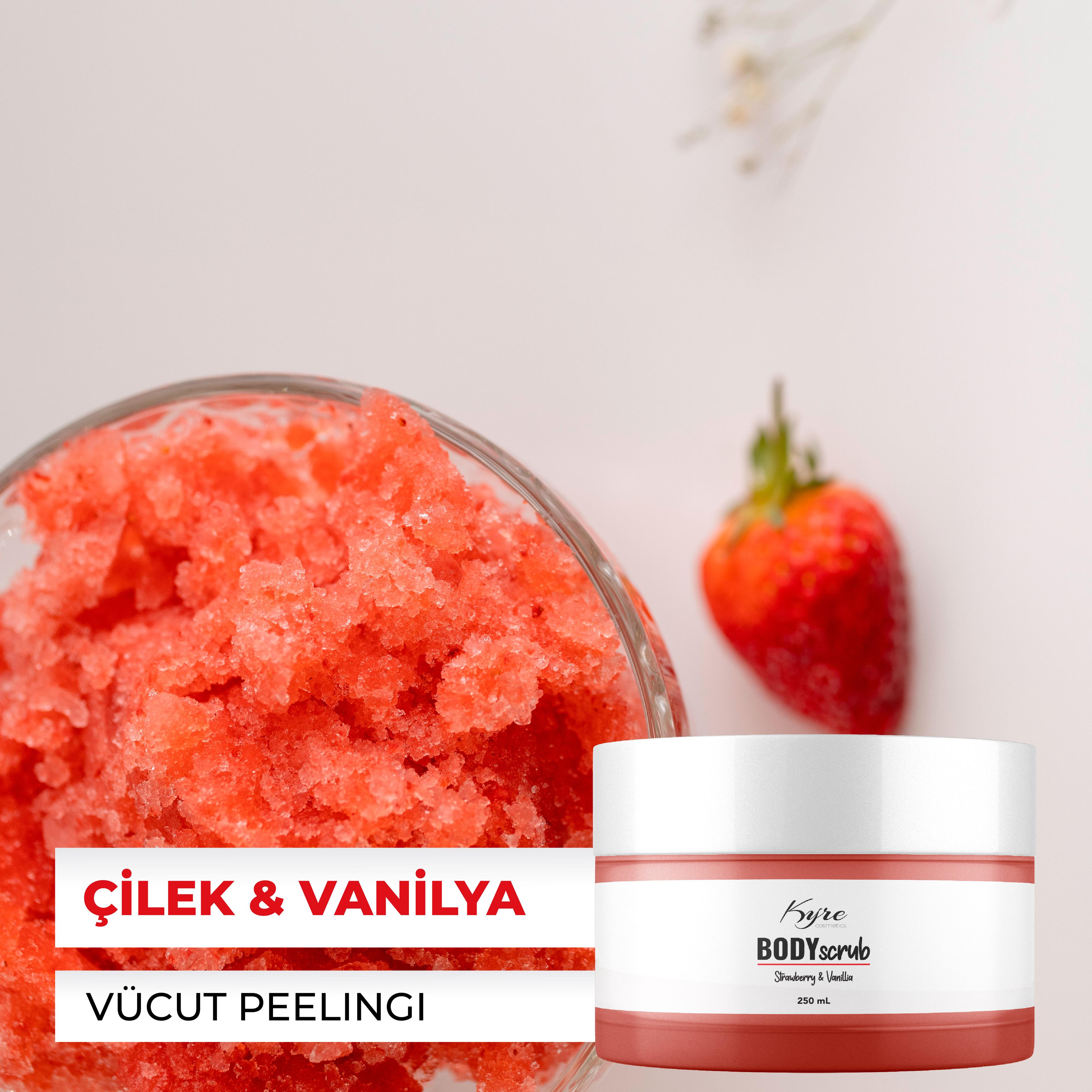 Body Scrub Vanilya Çilek