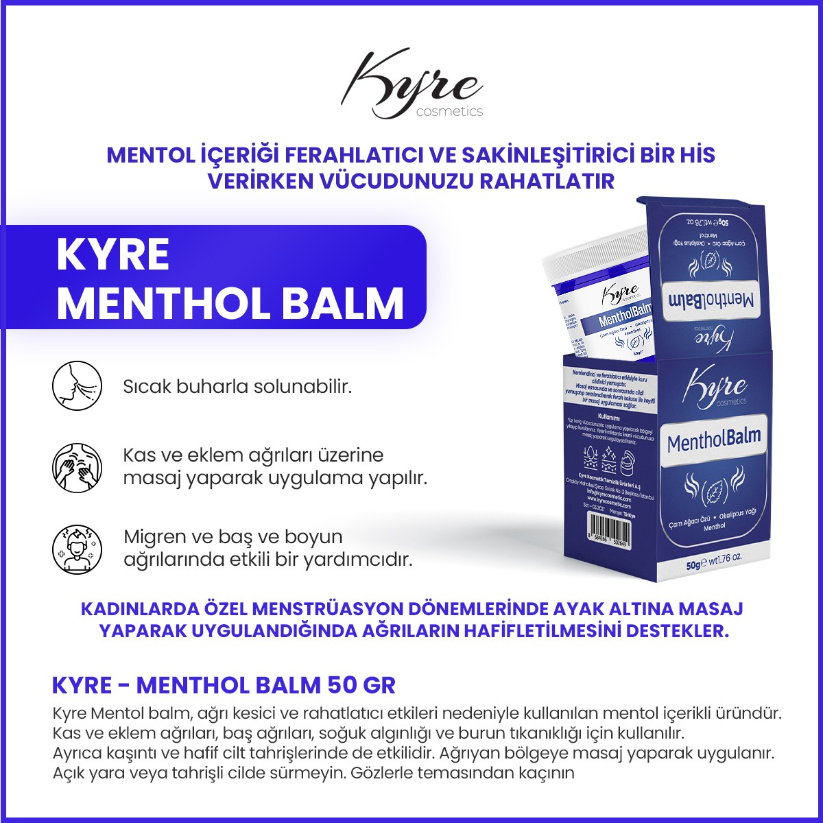 Kyre Menthol Balm 