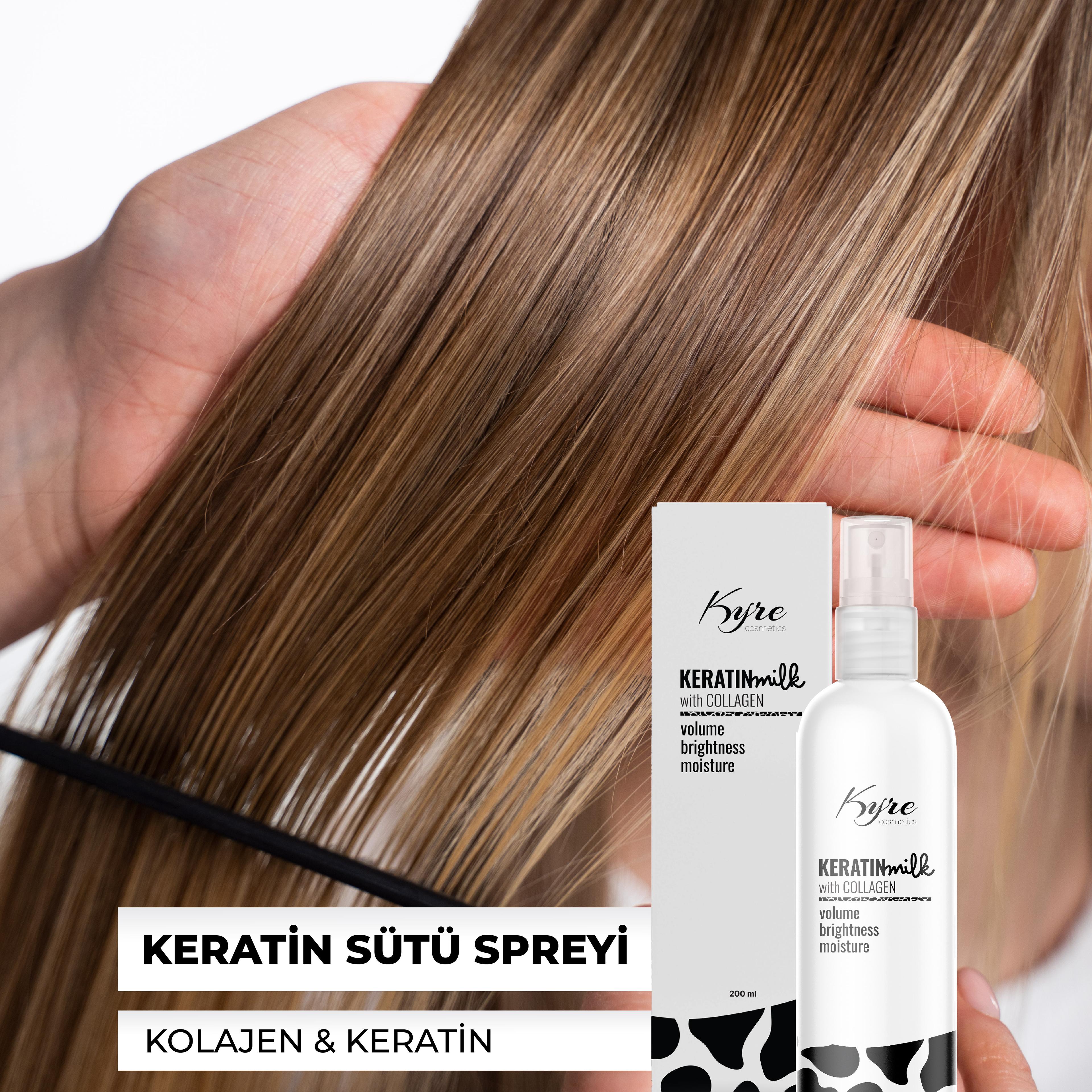 Kolejenli Keratin Sütü