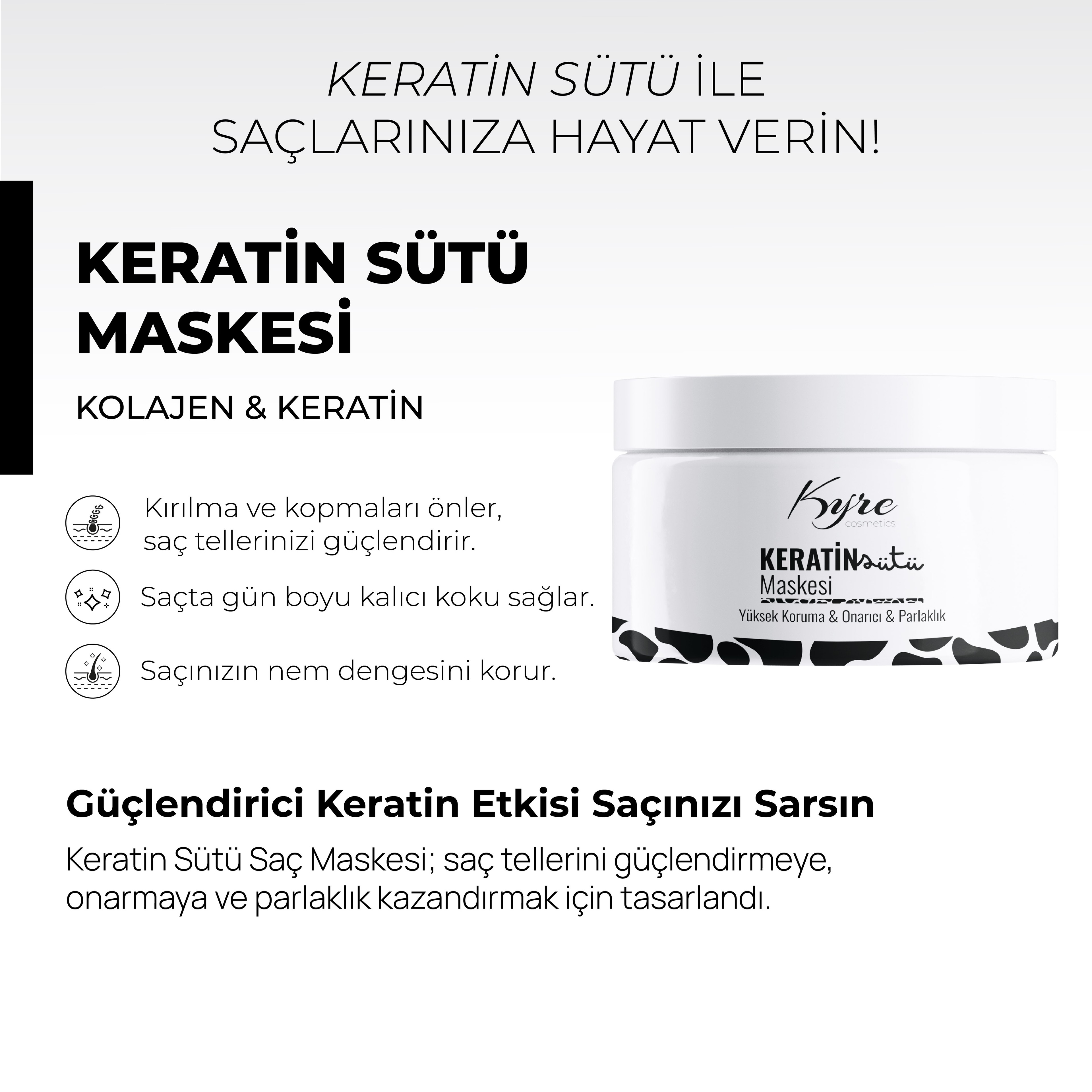 Keratin Sütü Maskesi