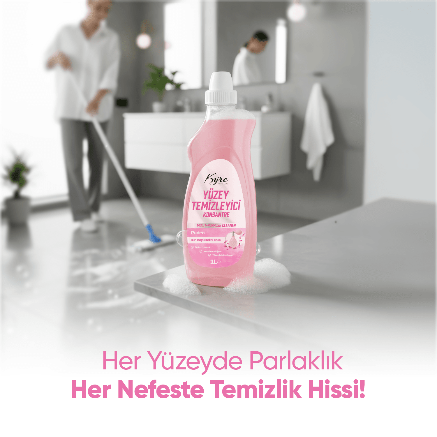 Pudra Yüzey Temizleyici (KONSANTRE)