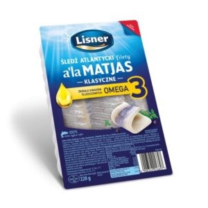 Lisner Sildefilet "Matjas" 220gr