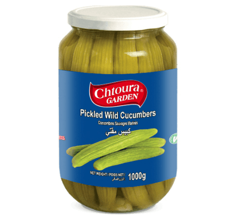 Chtoura Garden Pickled Cucumbers 1kg