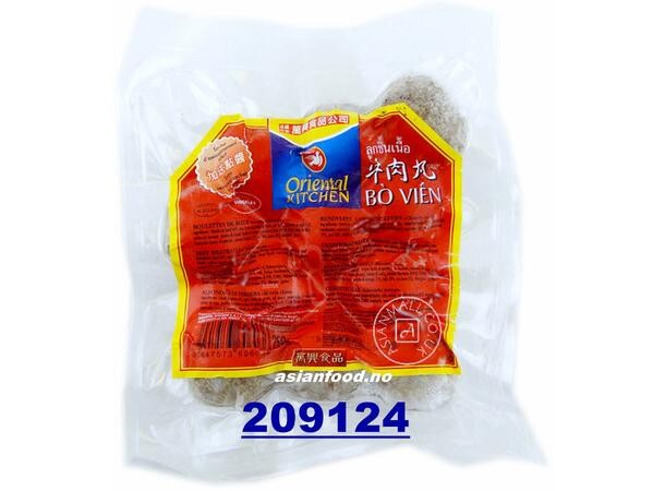 ORIENTAL KITCHEN Beef meatballs 3cm 500g