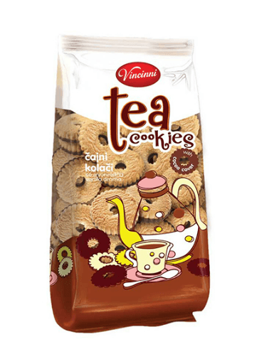 Vincinni Tea Cookies Choco 800gr