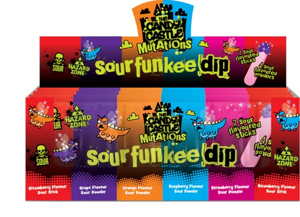 Candy Castle Mutations Sour Funkee Dip 40g