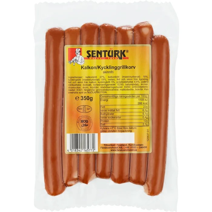 Senturk Kylling mini 400g