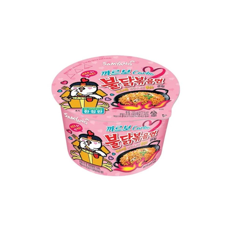 Samyang Buldak Ramen Bowl Carbo (KR) 105g