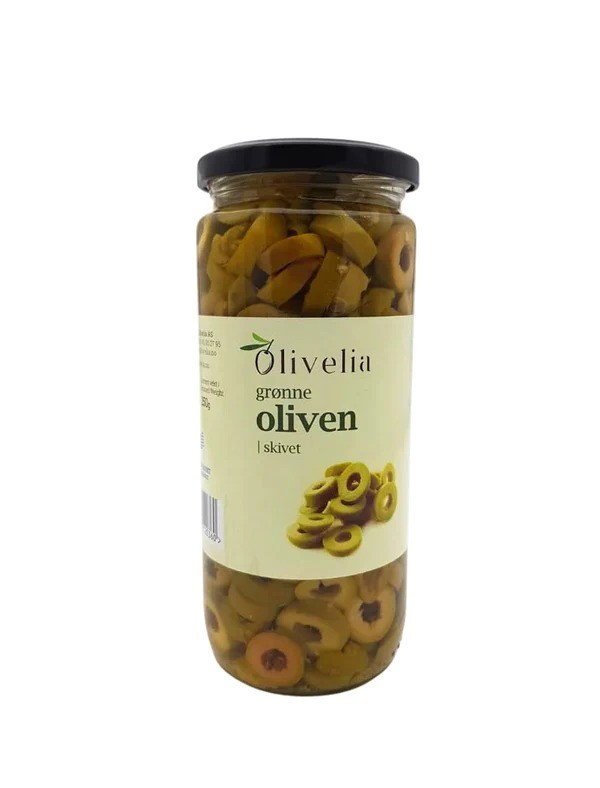 Olivelia Oliven Skivet 0.5L