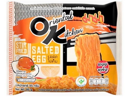 MAMA DRIED INSTANT NUDLER OK! SALTED EGG FLV. 85 GR