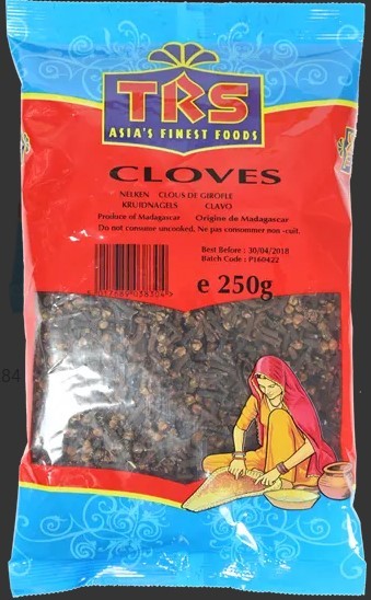 TRS Cloves Whole 250g