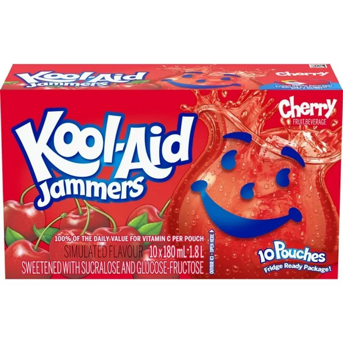 Kool-Aid Jammers Cherry 180ml