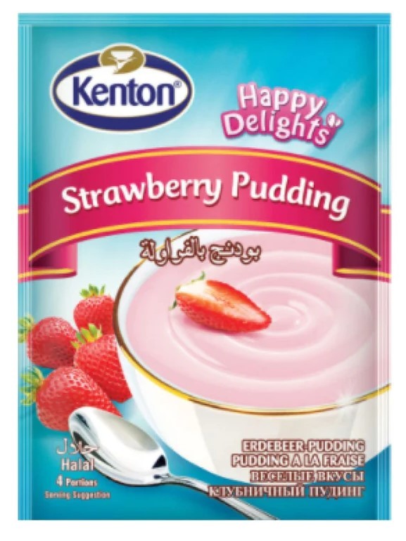 Kenton Strawberry Pudding 125g