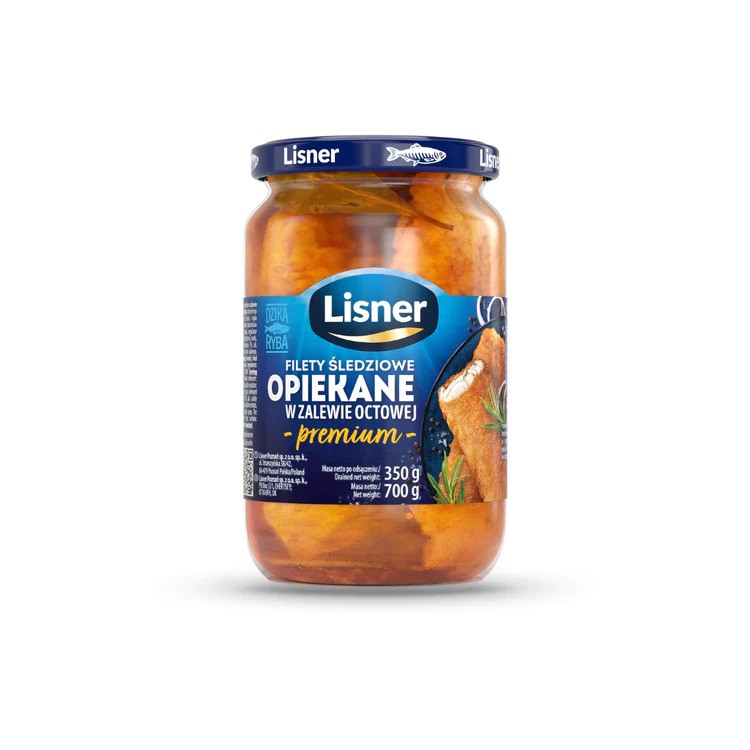 Lisner Sledz Opiekane 700g