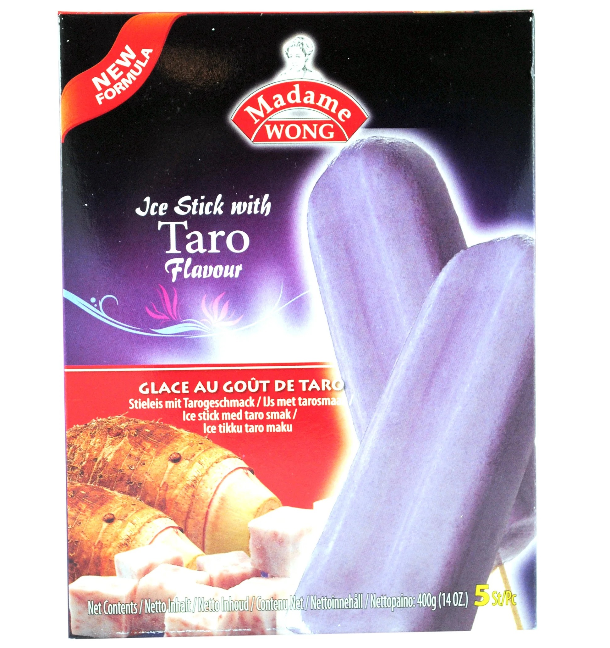 Madame Wong Iice bar TARO (5 * 80g) 400g