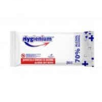 12 Hygienium Wet wipes "70pr alcohol"  24 psc