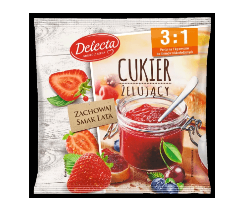 Delecta Cukier Zelujacy 3 : 1 350g