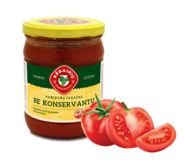 TOMATSAUS UTEN KONSERVERING 500G