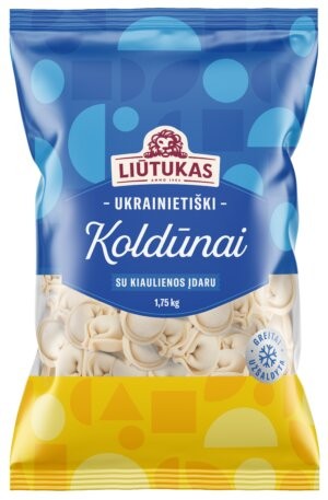 Koldunai Dumplings "Ukrainian" kjøtt  1,75 kg - Litauen-