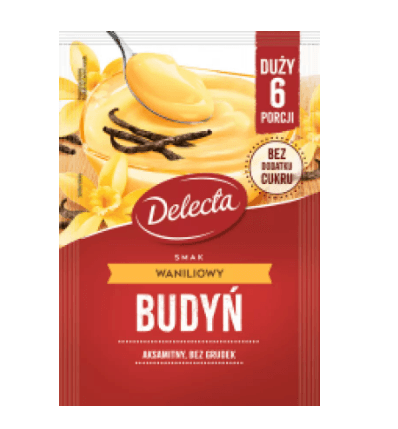 Delecta Budyn Waniliowy 64g