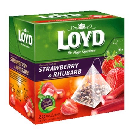 Loyd Strawberry &amp; Rhubarb (2gr X 20)