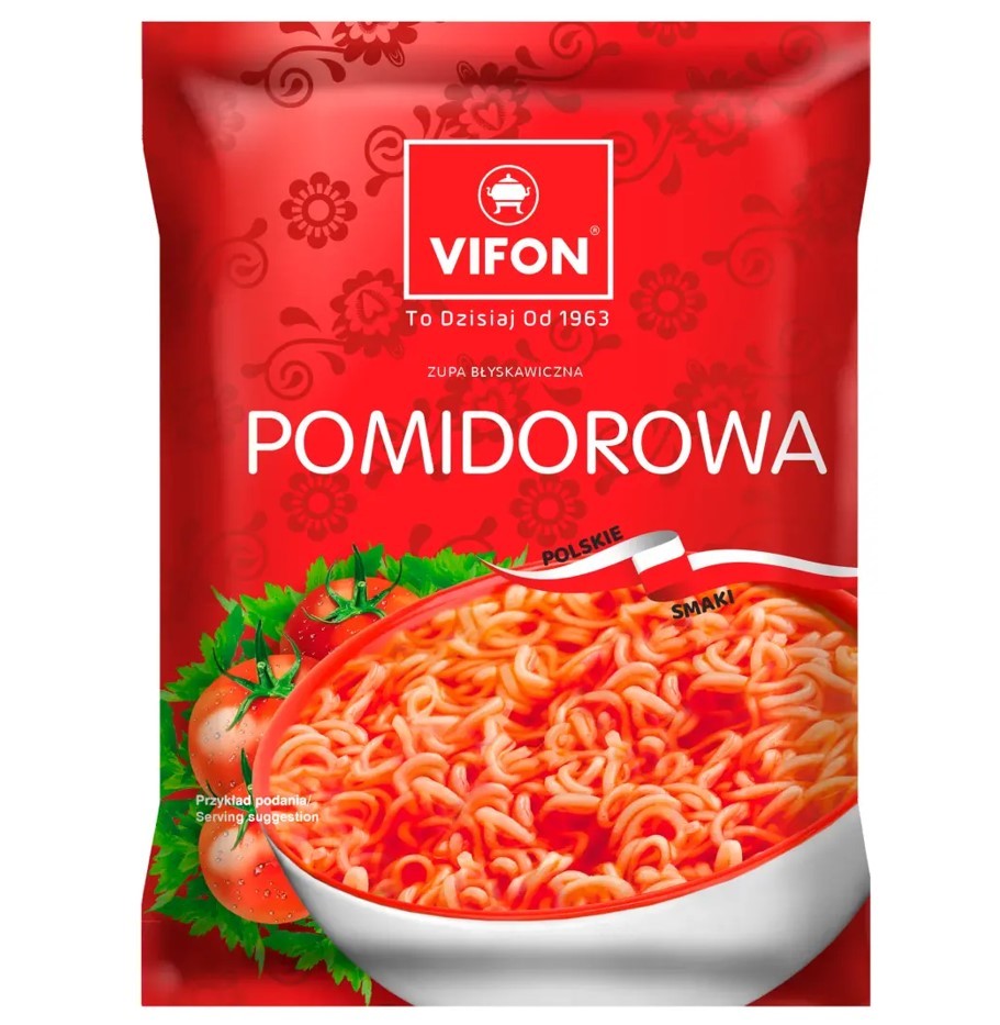 Vifon Instant nudler Tomat "Pomidorowa" 65g