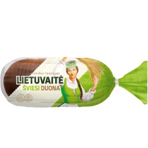 Lietuvaite Lyst rugbrød "Light bread" 800 g - Litauen -