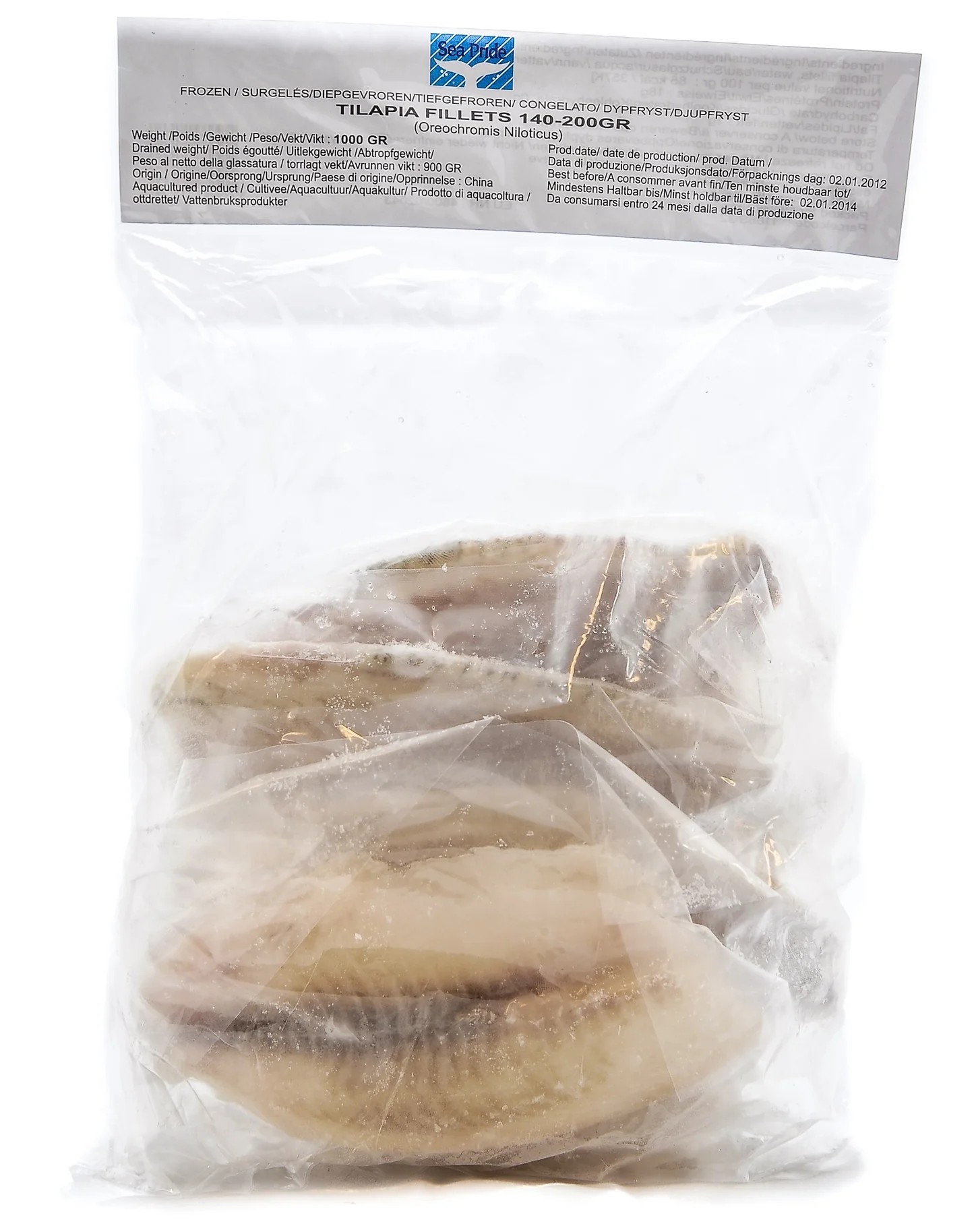 Tilapia Filet IVP 1kg