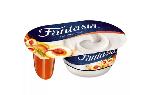 FANTASIA YOGURT WITH PEACHES 118G DANONE