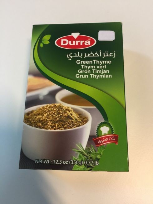  Durra Green Thyme Baladi 350g