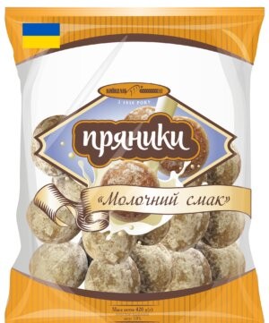 Kyiv Hlib gingerbread "Melke smak" 420 g - Ukraina -