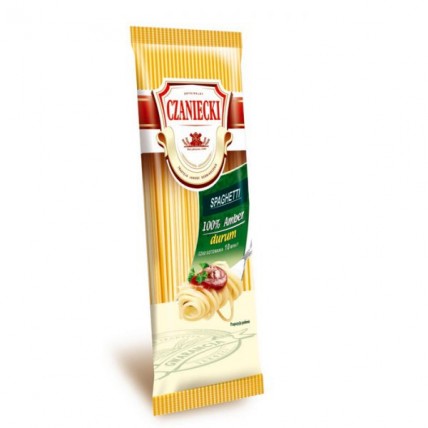 Czaniecki Spaghetti 100% Amber Durum 20*500g stk