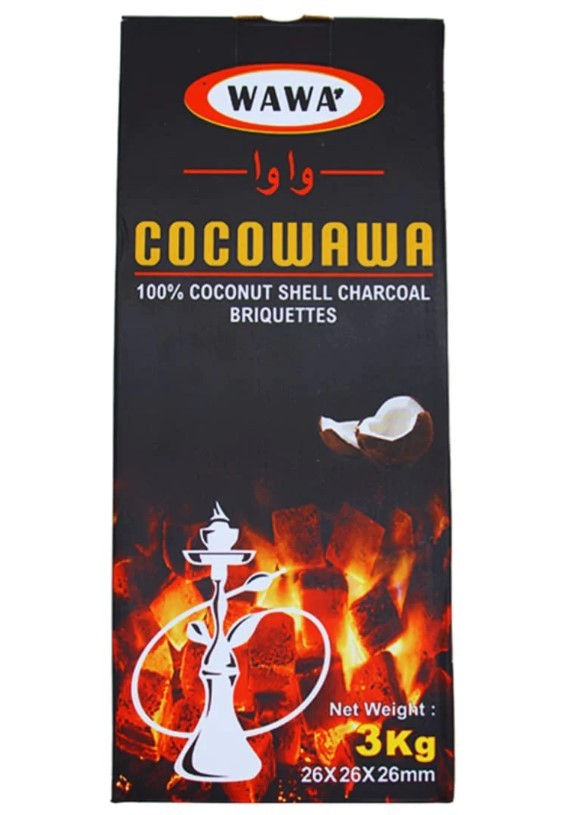 Cocowawa Charcoal Tablet for Shisha 3kg