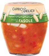 Caprici Grønnsaksblanding "Zacusca de fasole" 550g - Romania -