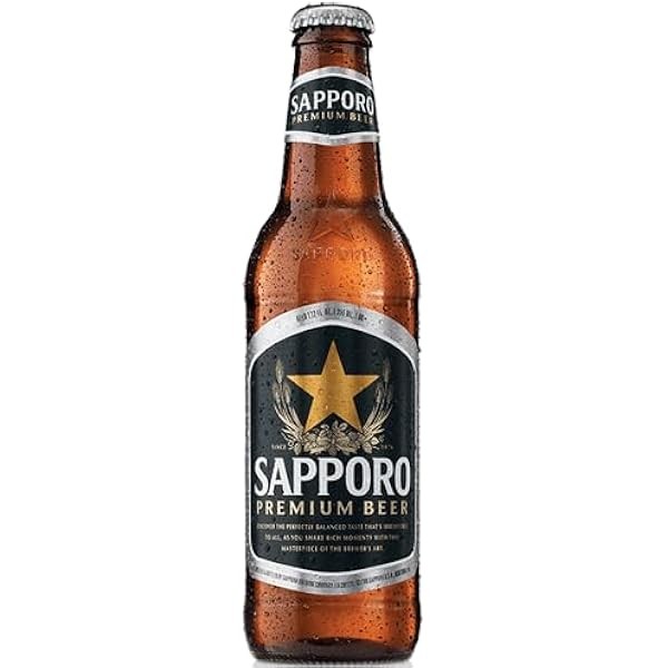 SAPPORO Japanese Premium beer 4,7% 330 ml