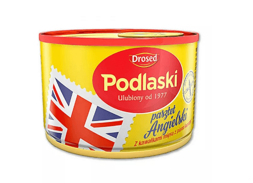 PODLASKI  PASZTET DROBIOWY ANGIELSKI 160G DROSED