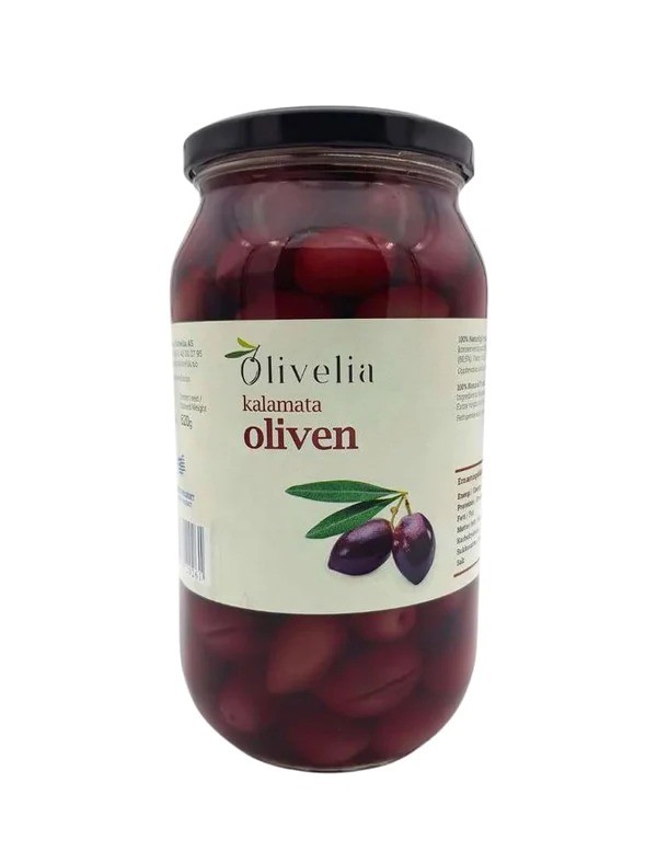 Olivelia Oliven m/stein 1L