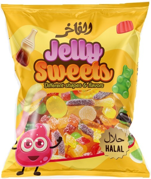 alFakhr Jelly Party Mix / Yellow 85 g