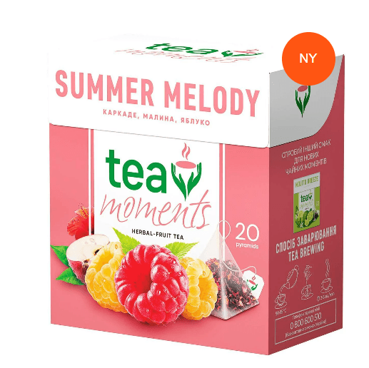 Herbal te i pyramidene "Summer melody" Tea moments 34g