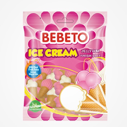 Bebeto Ice Cream Jelly Gum