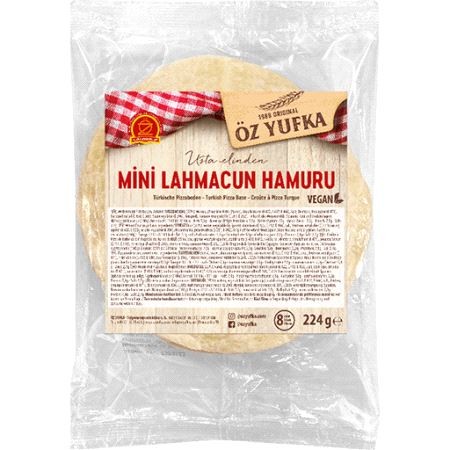 Oz Yufka Findik Lahmacun Hamuru 220gr