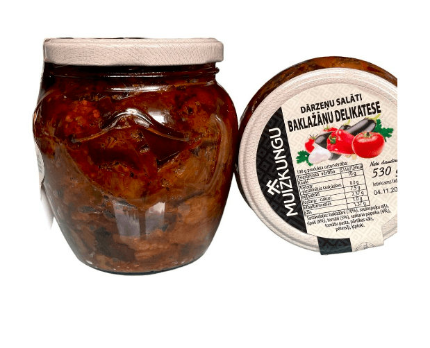 Aubergine salat Delikates Muizkungu 530g