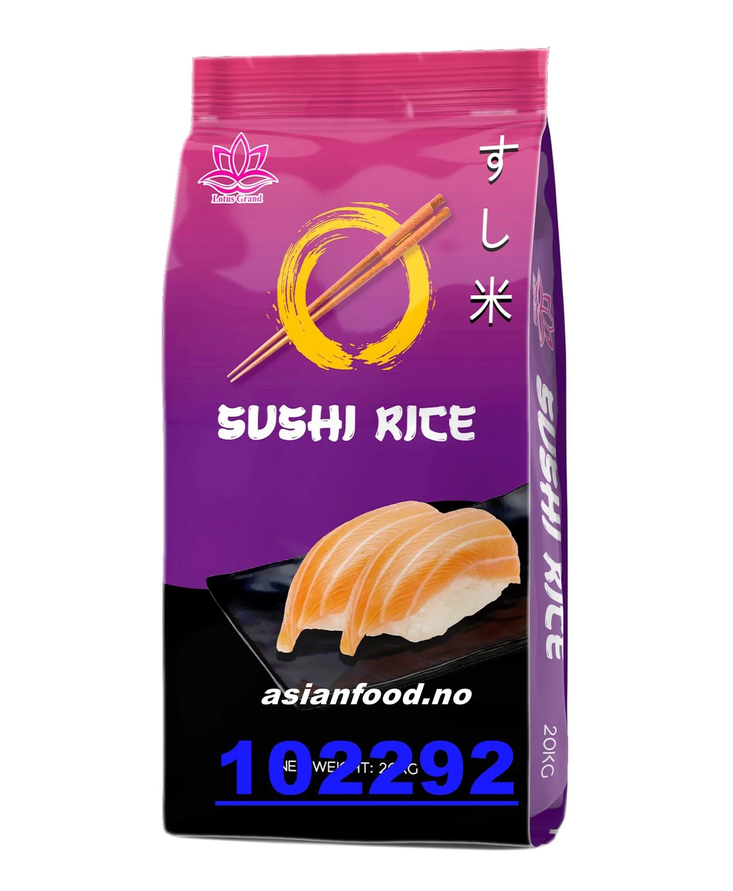 LOTUS Sushi rice 20kg