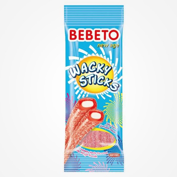 Bebeto Wacky Sticks 75 Gr