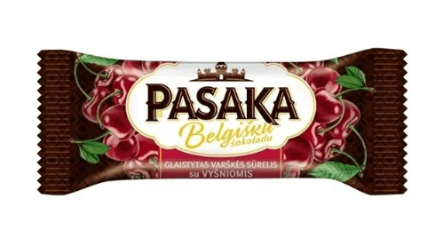 Glasert ostemasse "Pasaka" med kirsebær smak 40g