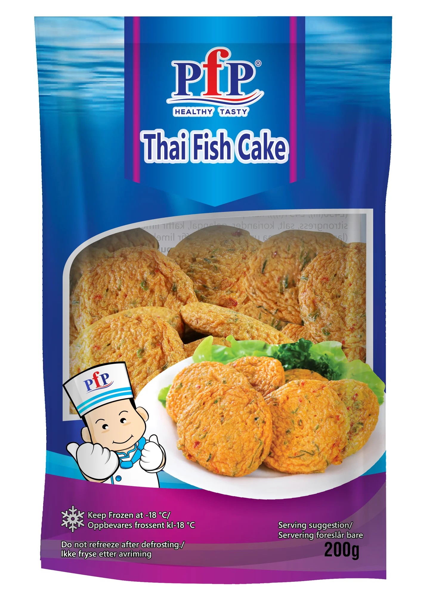 PFP Thai fish cake (frozen) 200g