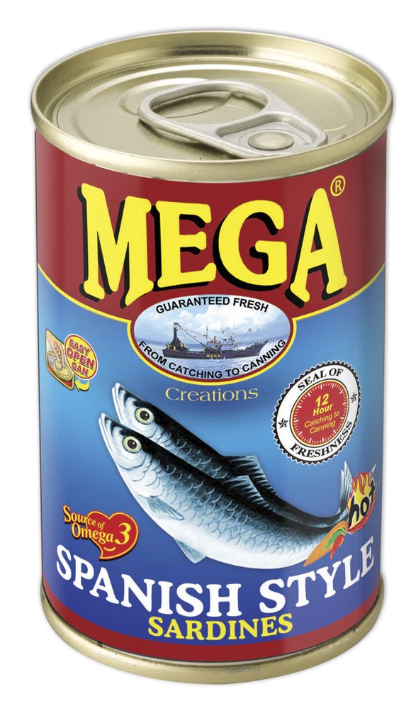 MEGA Sardines Spanish Style hot 155 g